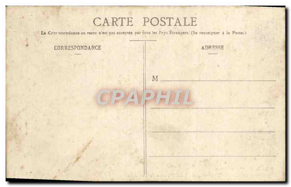 CPA Versailles Napoleon 1er Visite L'Infirmerie de L'Hotel des Invalides  — Verso