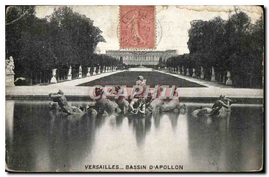 CPA Versailles Bassin D'Apollon