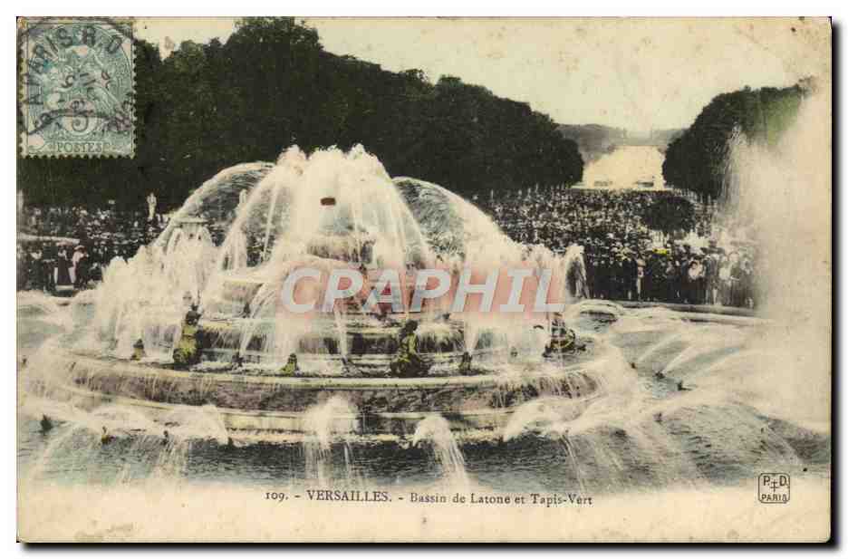 Versailles - Bassin de Latone et Tapis-Vert — P. & D. Paris