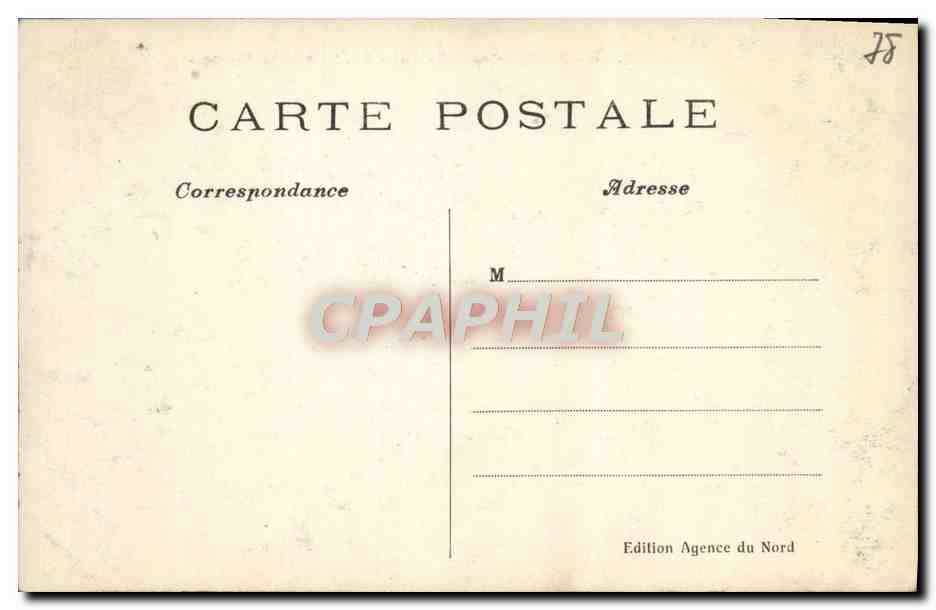 CPA Enghien les Bains Le lac et le casino — Rückseite