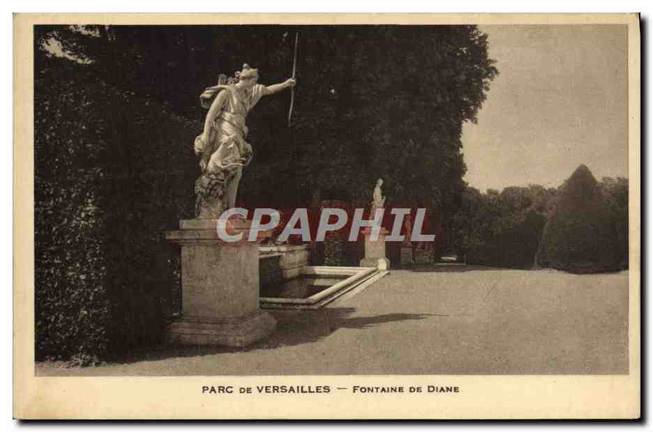 CPA Versailles Fontaine De Diane