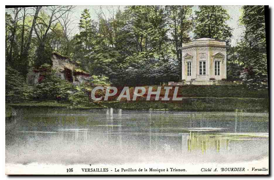 CPA Versailles Le Pavillon de la Musique a Trianon