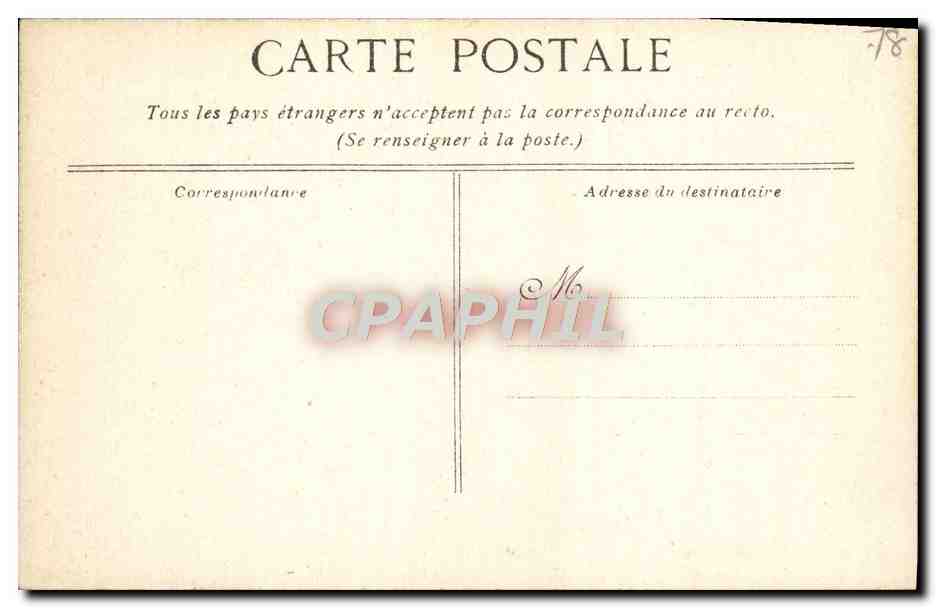 CPA Versailles Le Pavillon de la Musique a Trianon — Verso