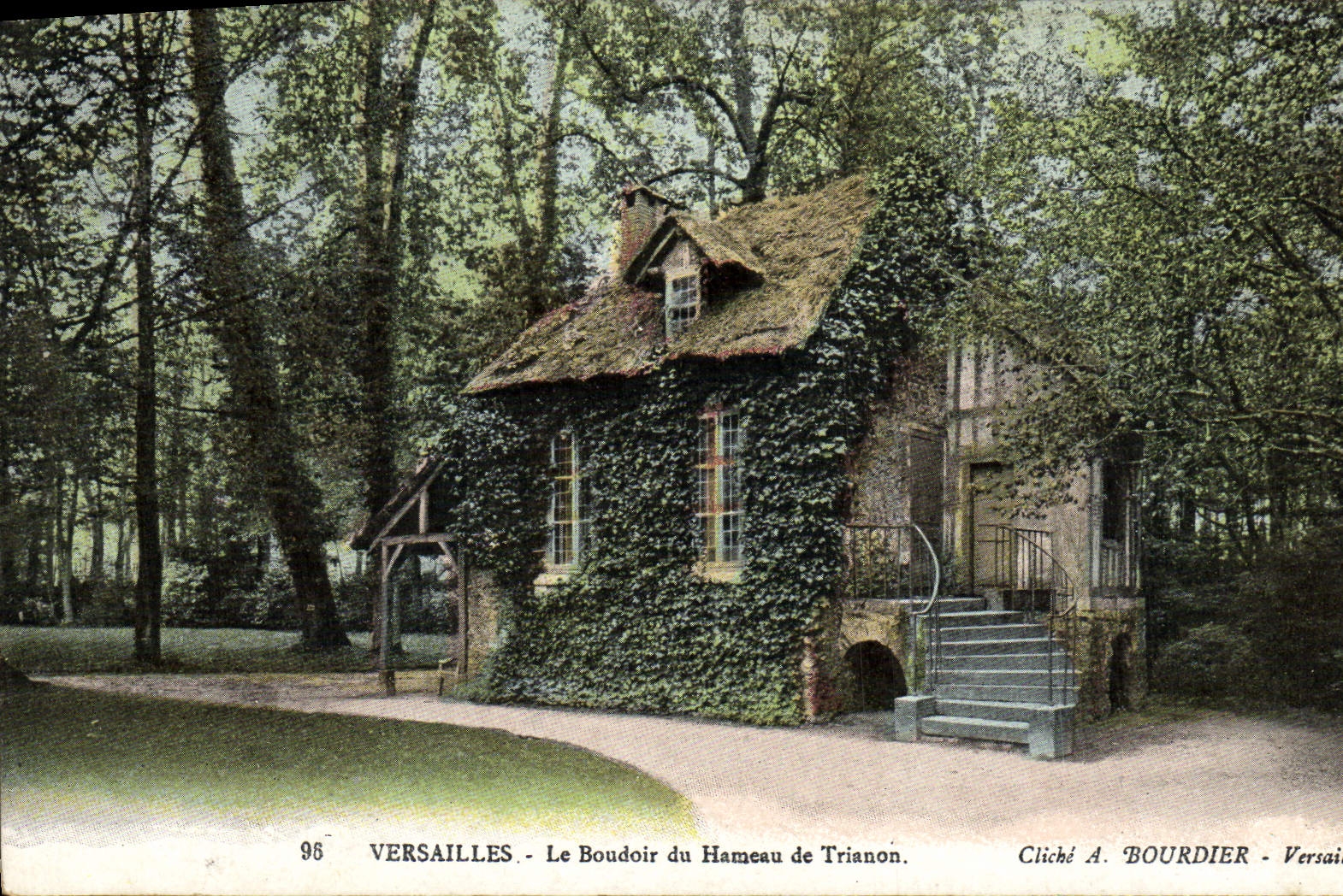 CPA Versailles Le Boudoir du Hameau de Trianon