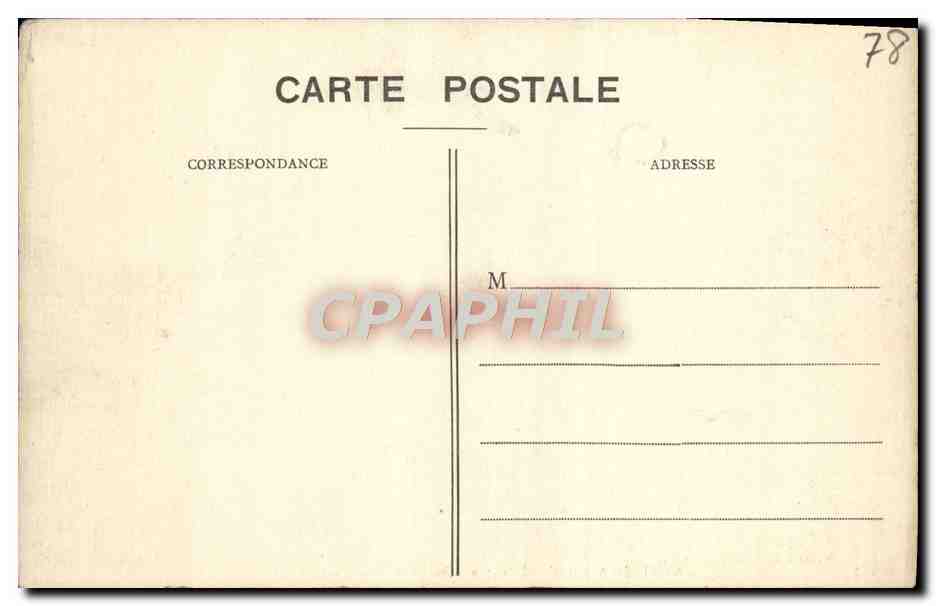 CPA Mantes La Jolie Le Cathedrale Les Trois Portails — Verso