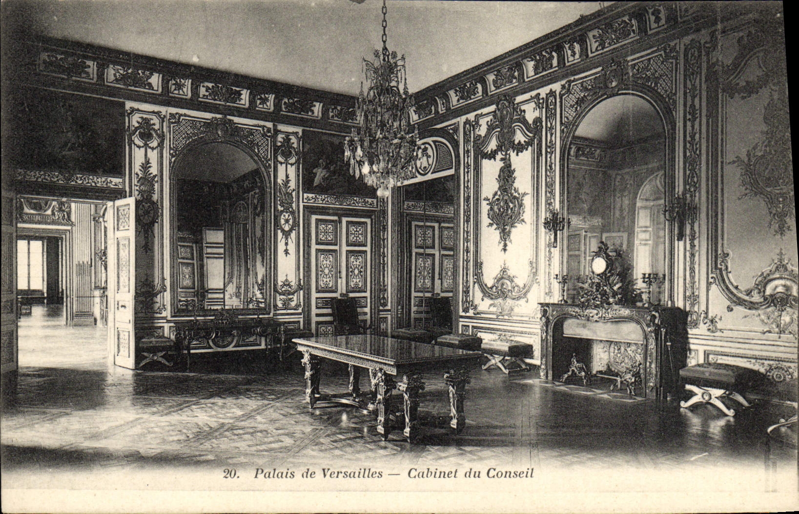 CPA Versailles Cabinet du Conseil Palais 