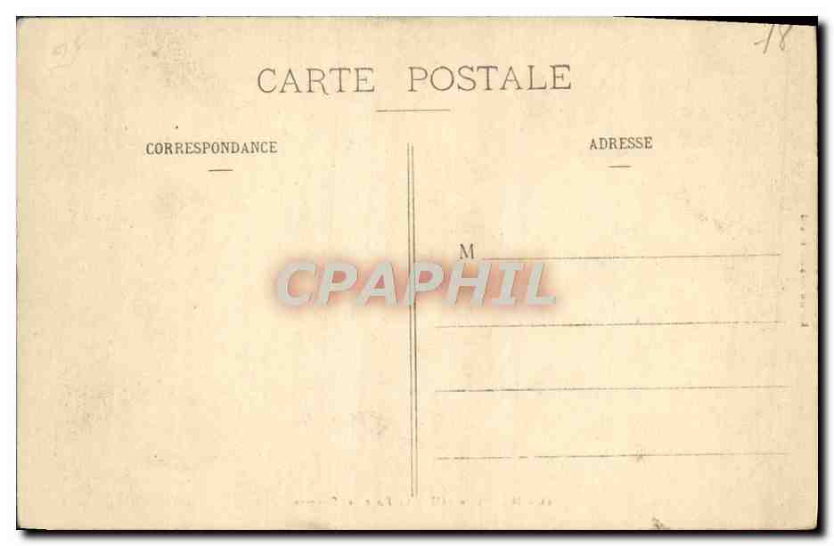 CPA Marly le Roi Le Pont des Soupirs — Rückseite