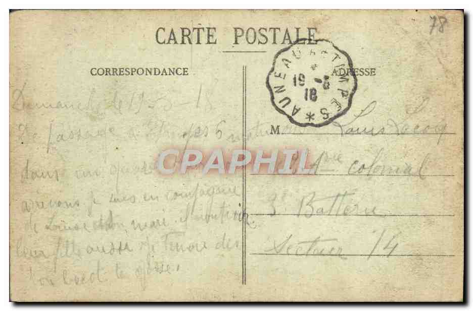 CPA Etampes Vue Sur Guinette et Saint Basile — Rückseite