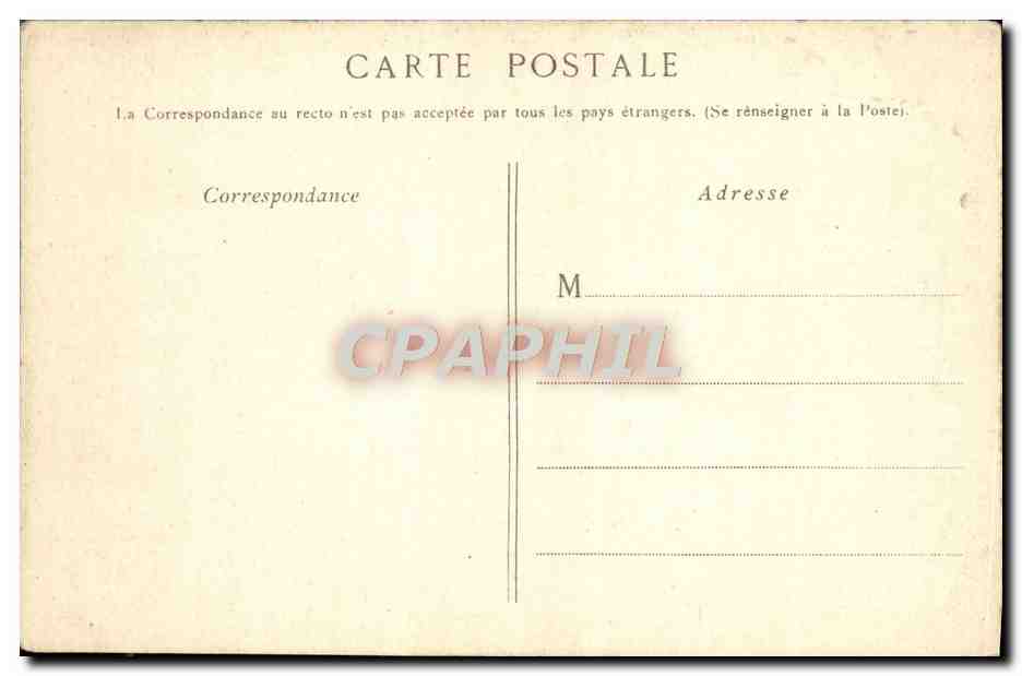 CPA Versailles Le Parc Le Bassin de la Pyramide — Rückseite