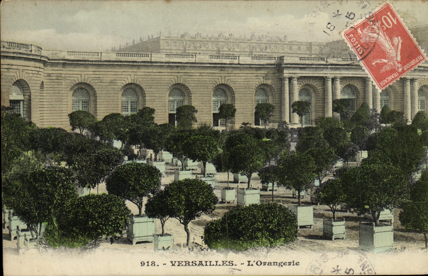 Versailles — L'Orangerie — éditeur anonyme, n° 918