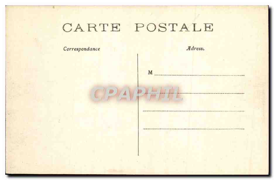 CPA Versailles Panorama  — Rückseite