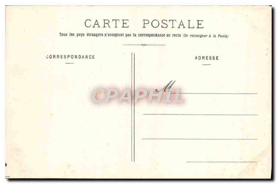 CPA Versailles Bataille de Denain Militaria — Verso
