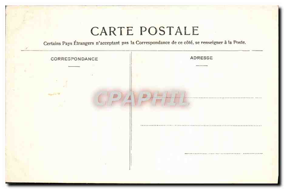 CPA Versailles Trianon Voiture du sacre de Charles X — Verso
