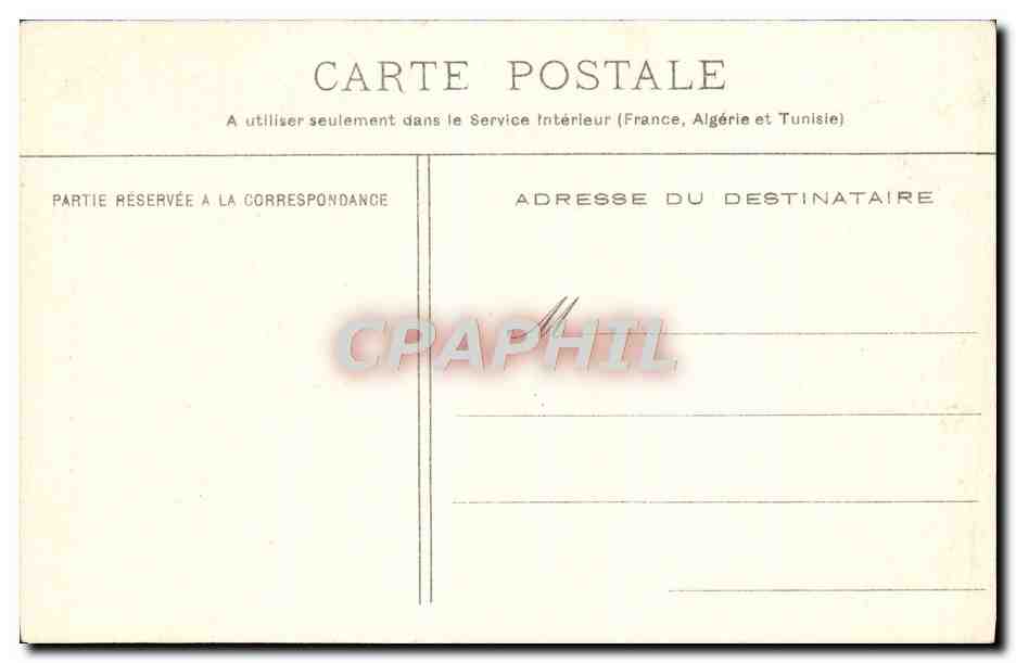 CPA Versailles Le Parc Allee d'eau — Verso