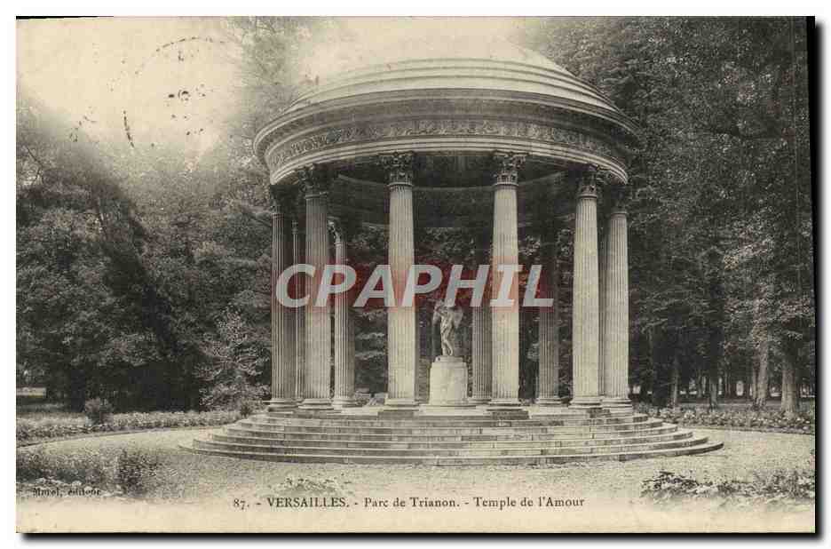 Versailles - Parc de Trianon - Temple de l'Amour - Immel, éditeur, n°87