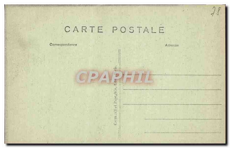 CPA Versailles Marie Antoinette Reine de France Vigee Lebrun — Verso