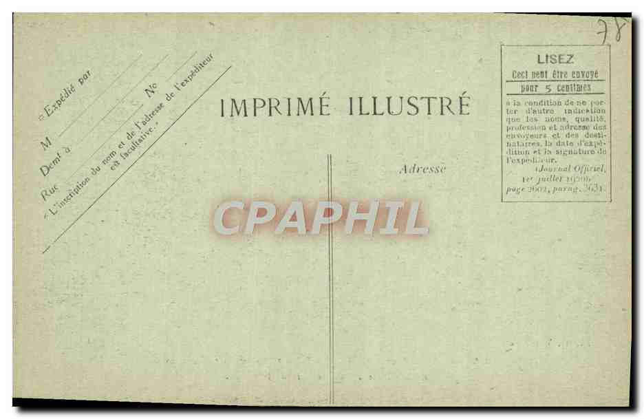 CPA Malmaison La chambre d eBonaparte 1er consul aux Tuileries — Rückseite