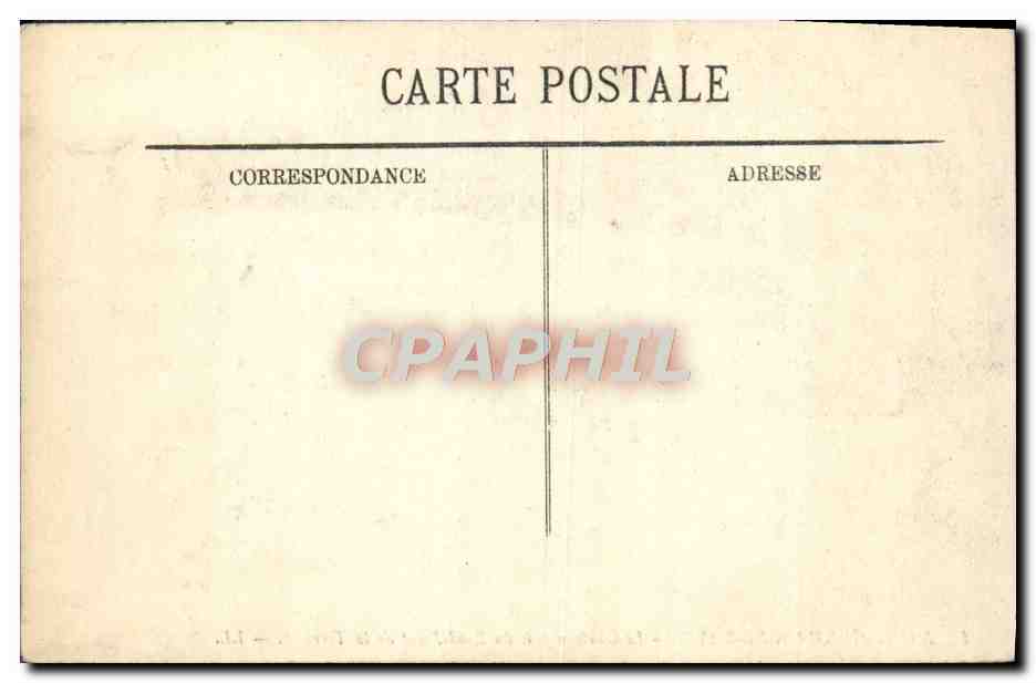 Saint-Germain-en-Laye — Le Château pris du Rond-Point de la Terrasse — LL. — Verso