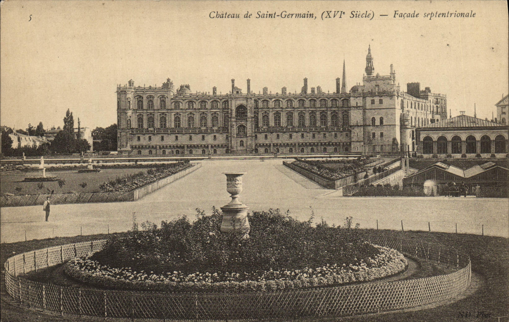 CPA Saint Germain En Laye Facade septentrionale