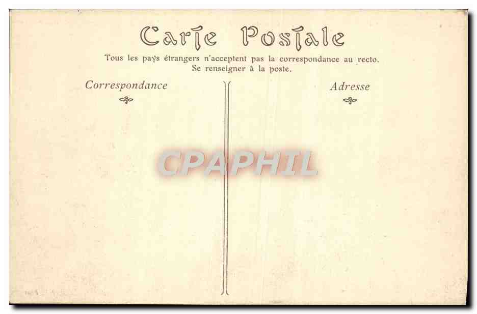 CPA Saint Germain En Laye Facade septentrionale — Verso