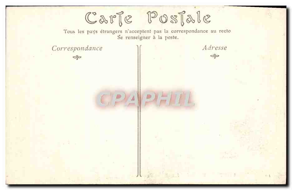 Saint-Germain-en-Laye — Le Château — CPAPHIL — Verso
