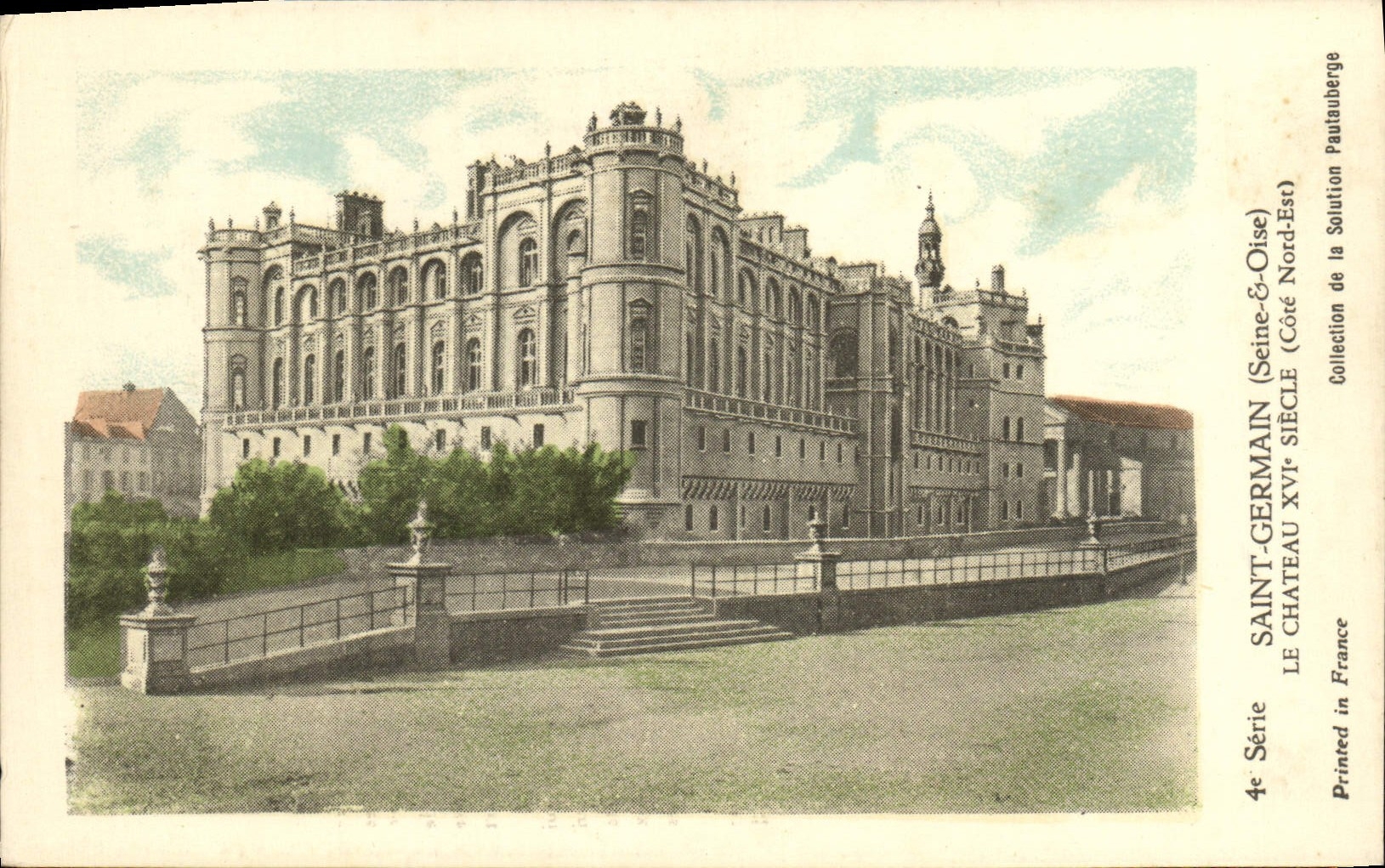 Saint-Germain-en-Laye — Le château du XVIe siècle — Collection de la Solution Paultauberge