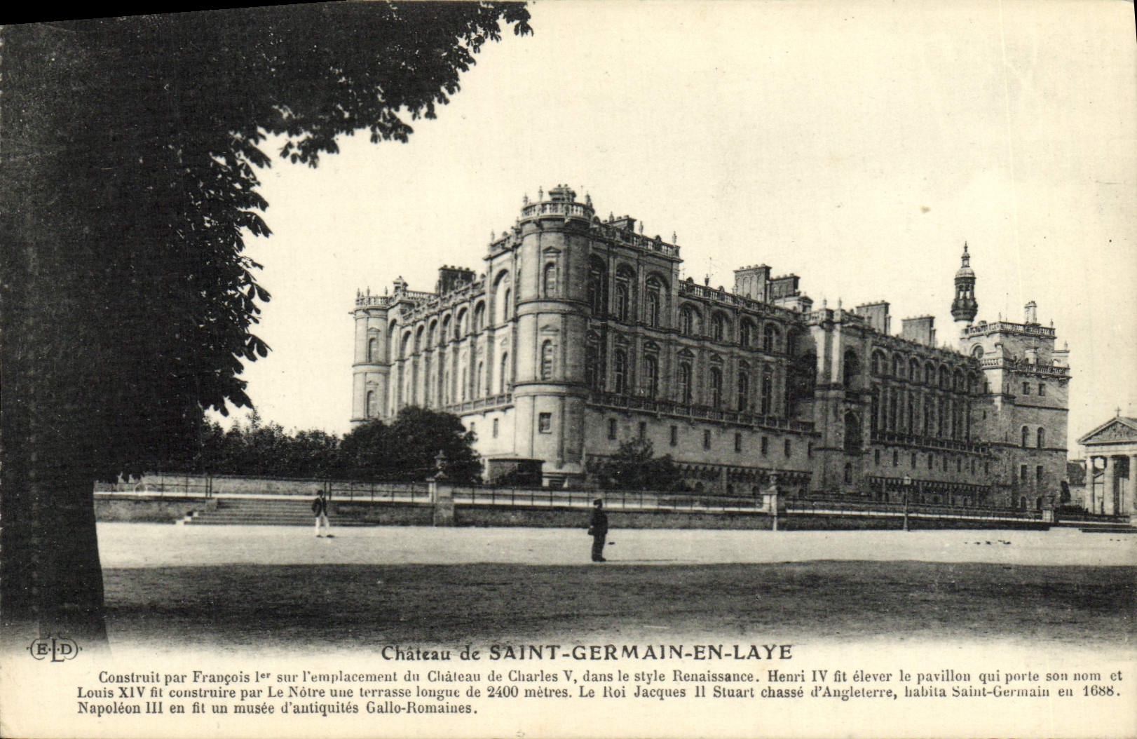 Château de SAINT-GERMAIN-EN-LAYE — Histoire et légendes — Éditeur ELD