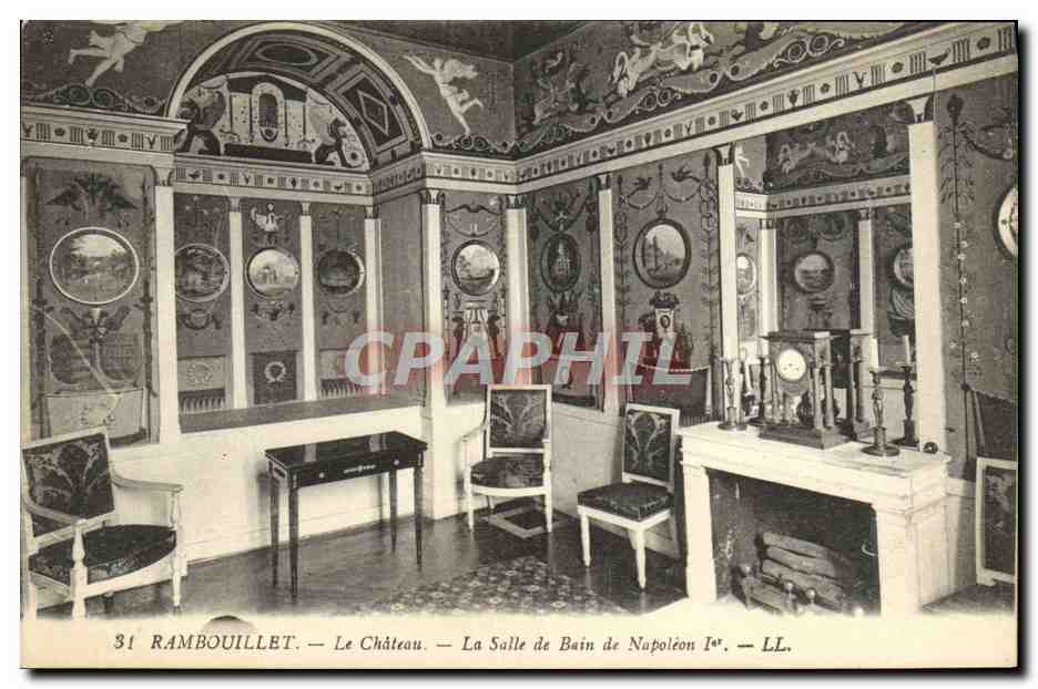 Rambouillet — Le Château — La Salle de Bain de Napoléon Ier — LL.
