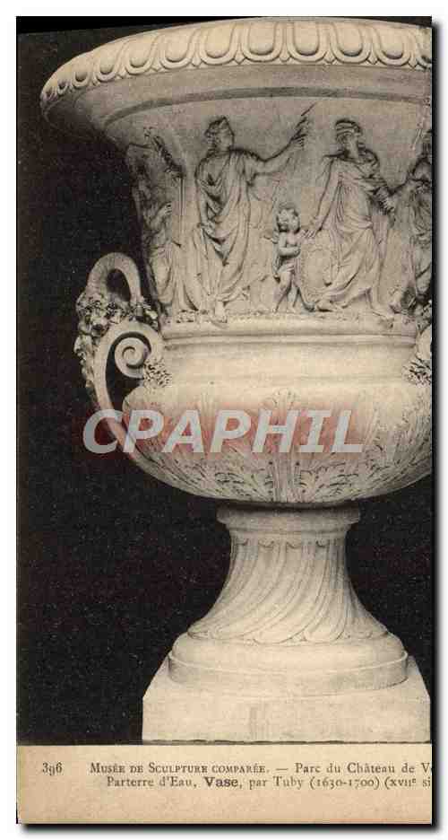 CPA Musee De Sculpture Comparee Parc Du Chateau vase par Tuby Versailles