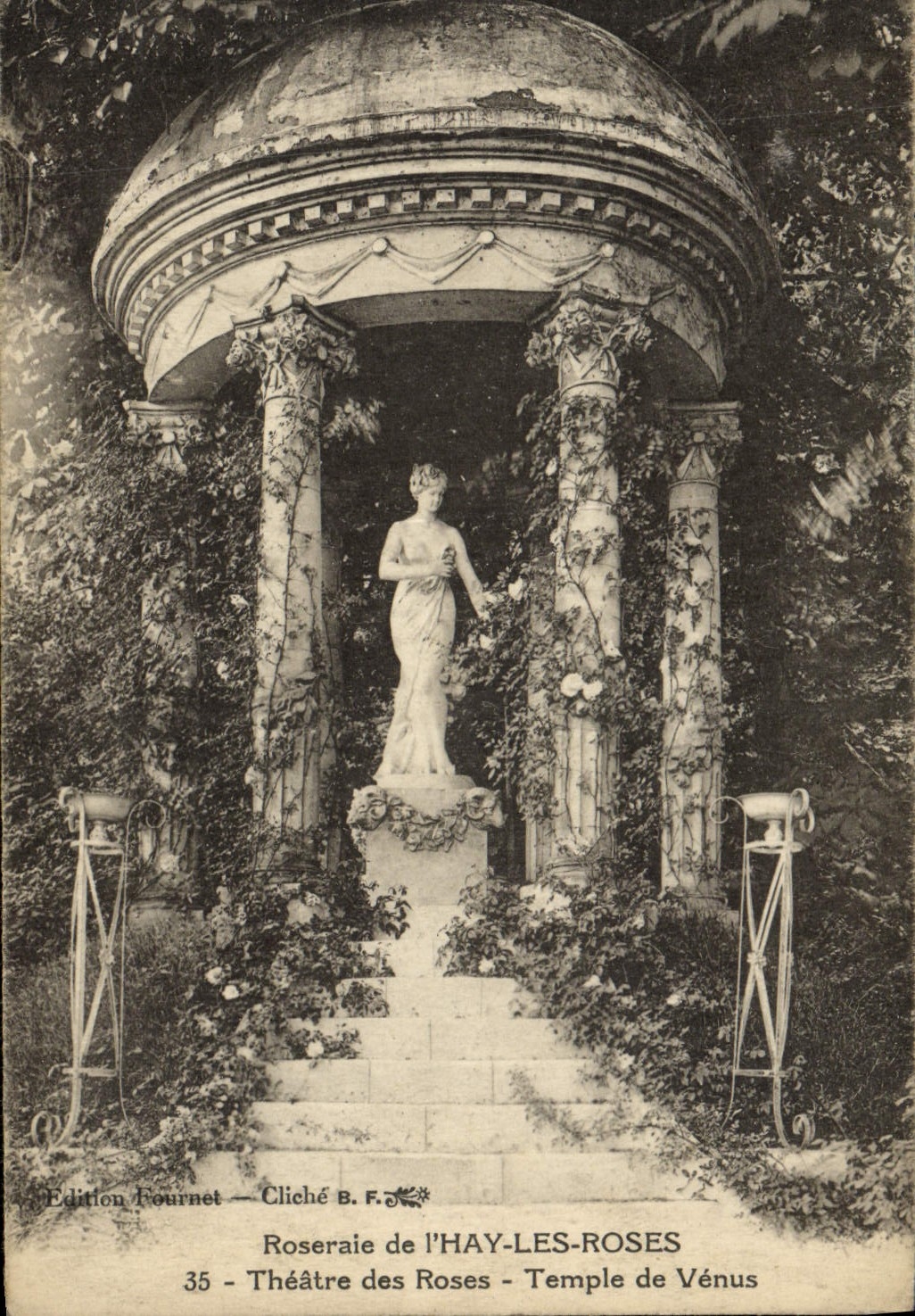CPA Roserair De l'Hay Les Roses Theatre Des Roses Temple de venus
