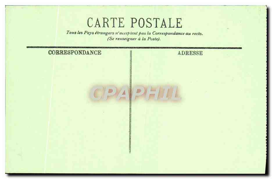 Rambouillet — Le Château. Cabinet de travail du Président de la République — LL — Rückseite