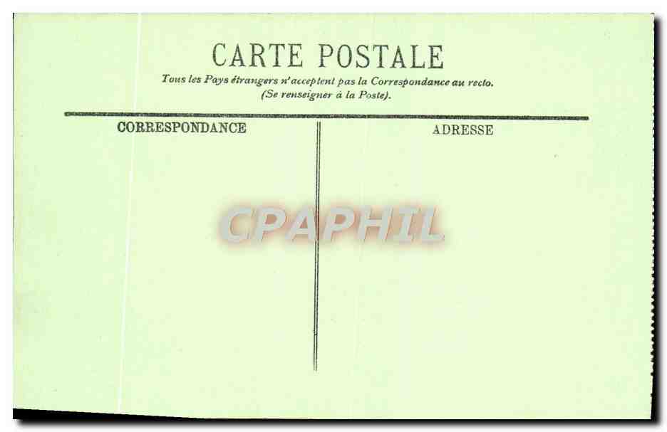 Rambouillet — Le Château. Le Cabinet de travail du Président de la République — LL. — Achterkant