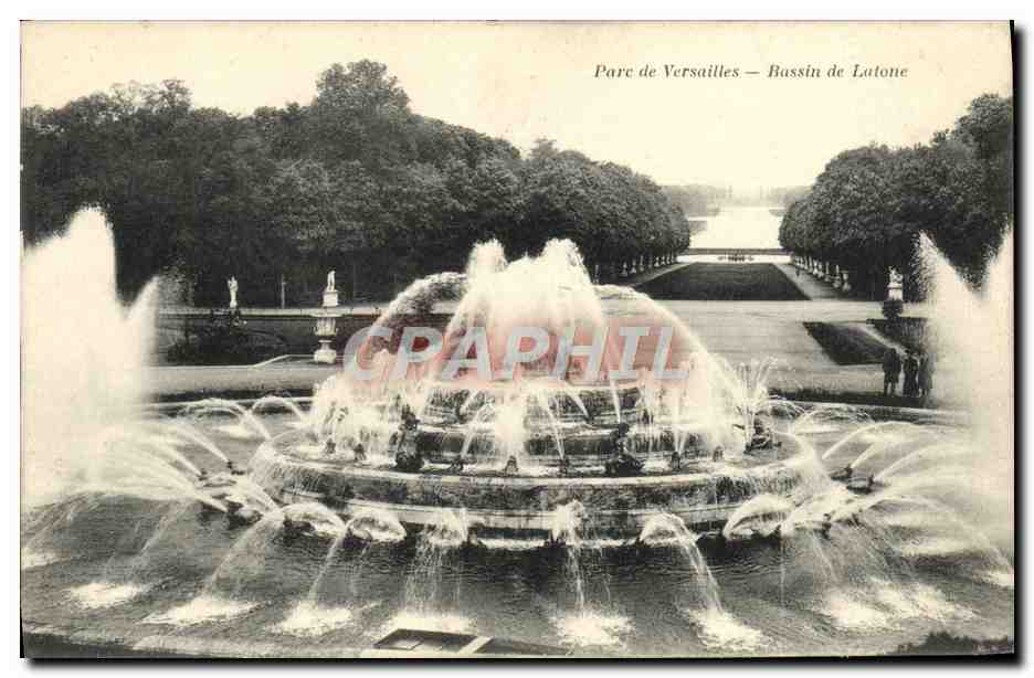 CPA Parc de Versailles Bassin De Latone