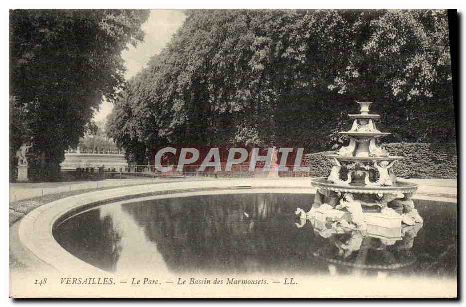 CPA Versailles Le Parc Le Bassin Des Marmousets