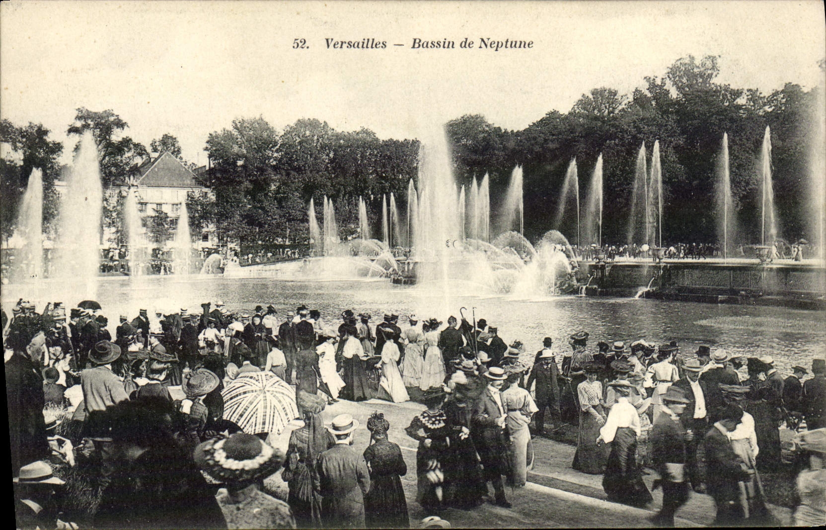 CPA Versailles Bassin de Neptune