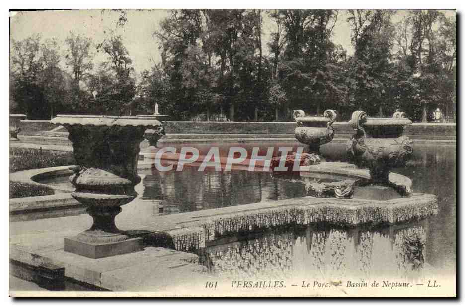 CPA Versailles Le Parc bassin de neptune