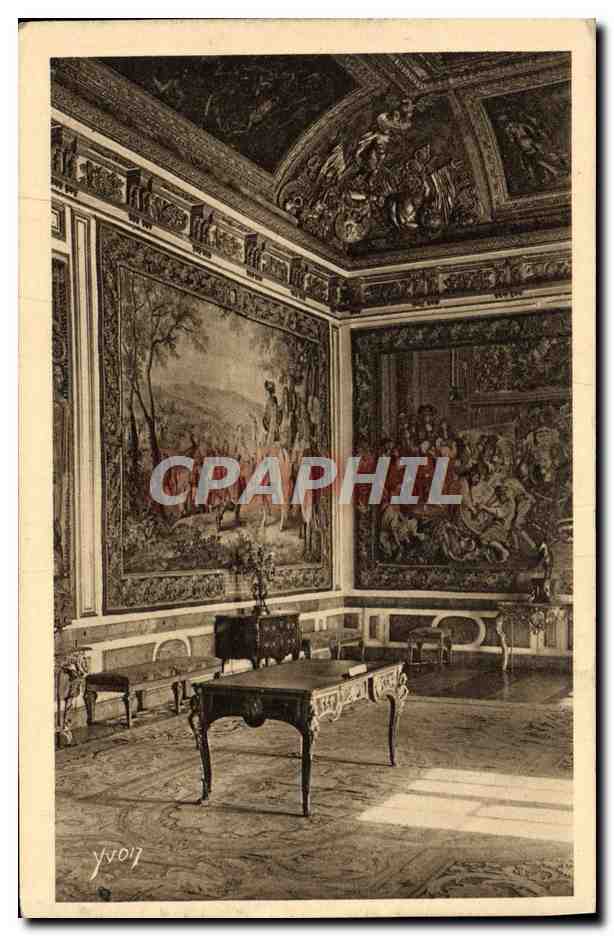 CPA Versailles Pittoresque Table de la signature du traite de paix Juin 1919 Militaria