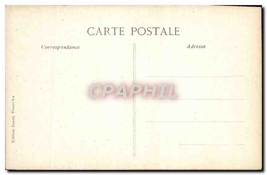 Versailles — Perspective du tapis vert et du grand canal - Bassin de Latone — Reverso