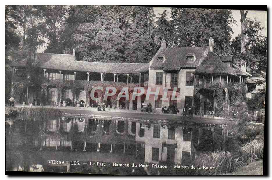 CPA Versailles Le Parc Hameau Du Petit Trianon Maison De La REine