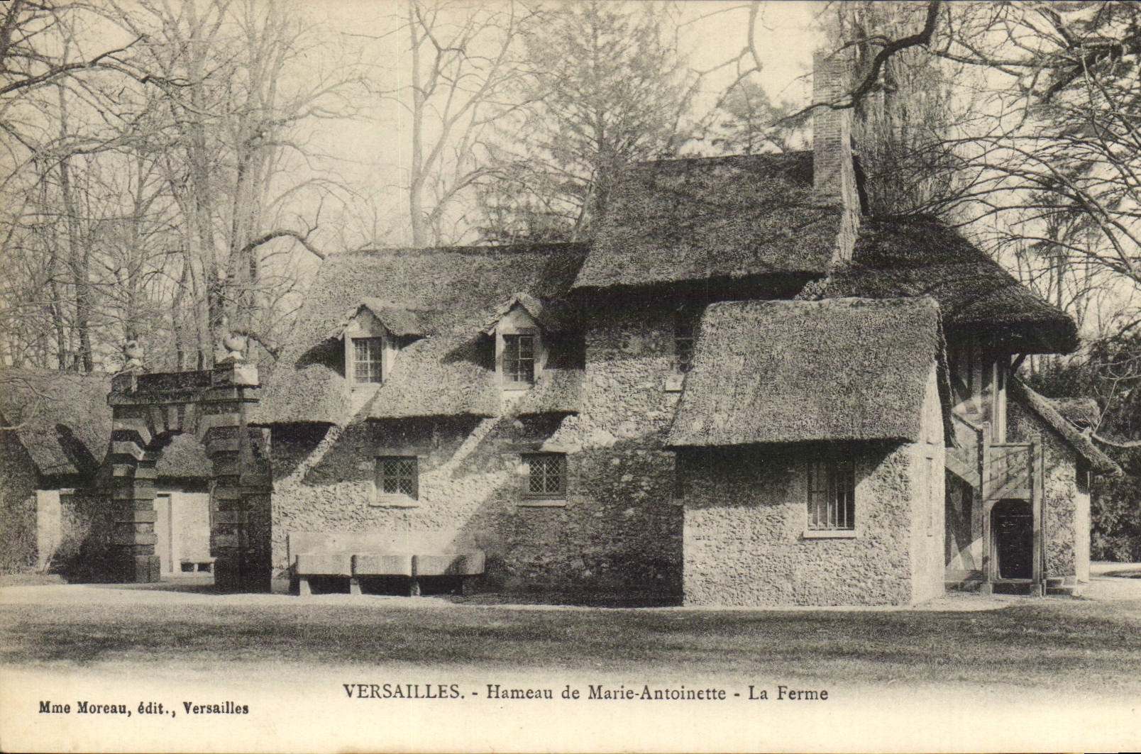 CPA Versailles Hameau De Marie antoinette la ferme