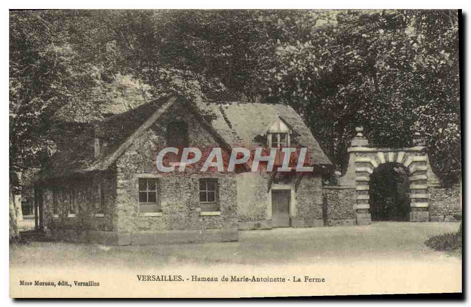 CPA Versailles Hameau De marie antoinette la ferme