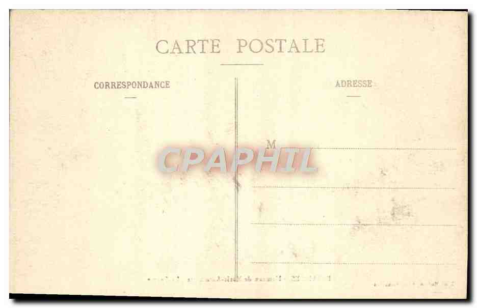 CPA Versailles Hameau De marie antoinette la ferme — Verso
