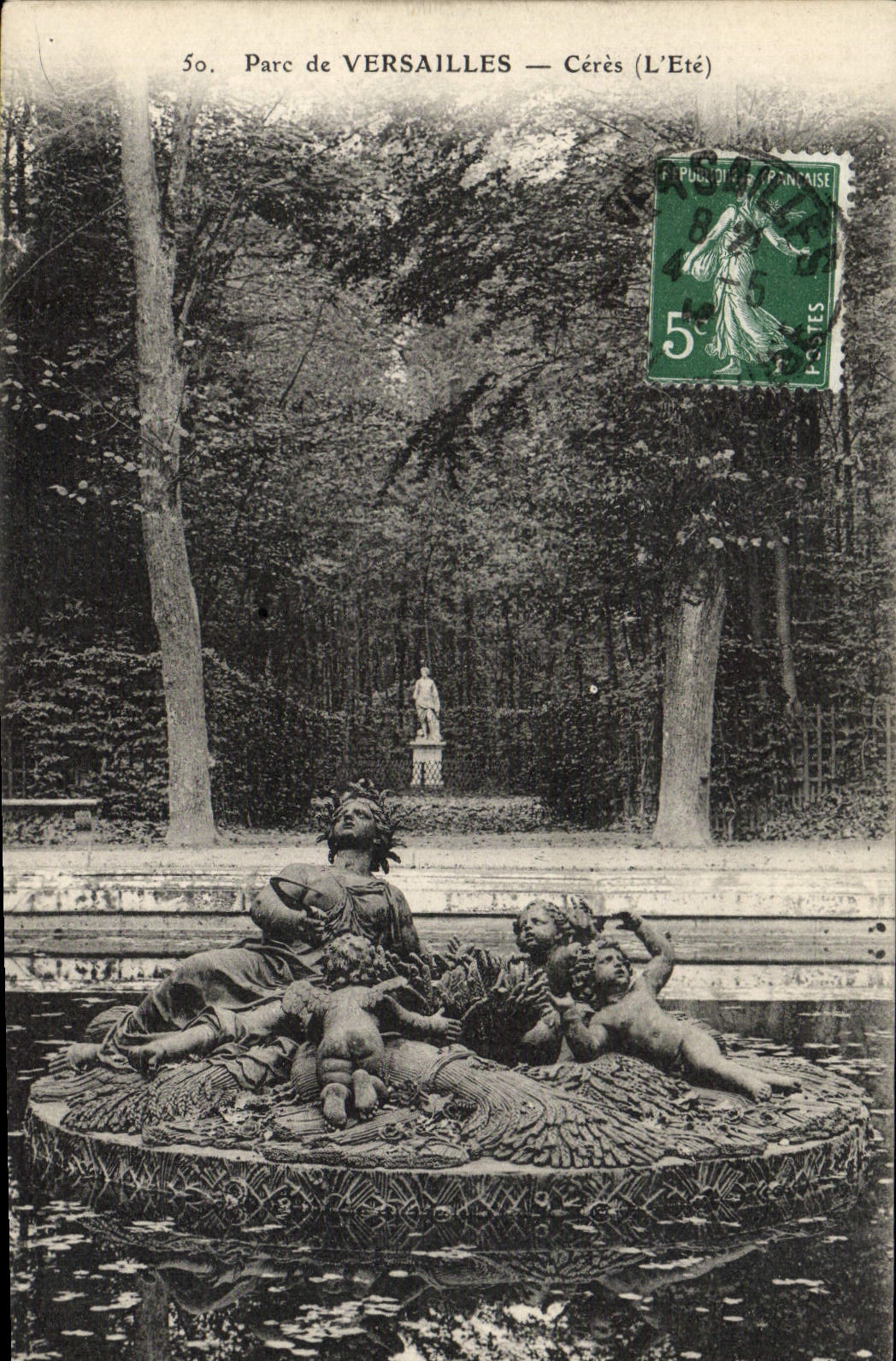Parc de VERSAILLES — Cérès (L'Été) — Éditeur non identifié, n° 50