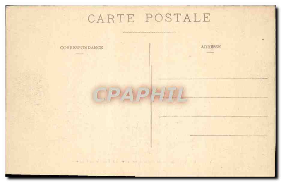 CPA Versailles Hameau De Marie Antoinette Le Temple de l'amour — Verso