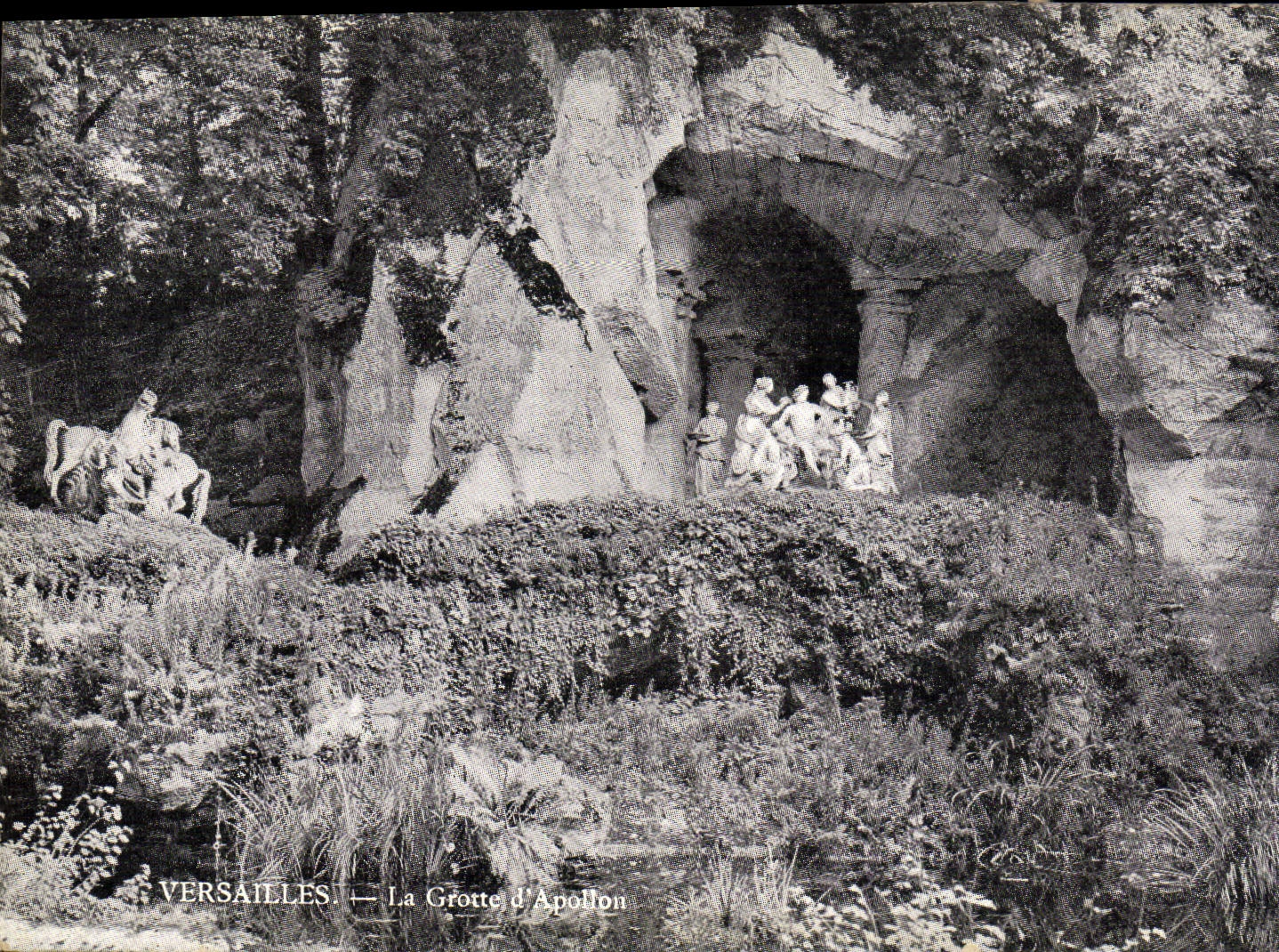 Versailles — La Grotte d'Apollon — Édition Cassé, Versailles