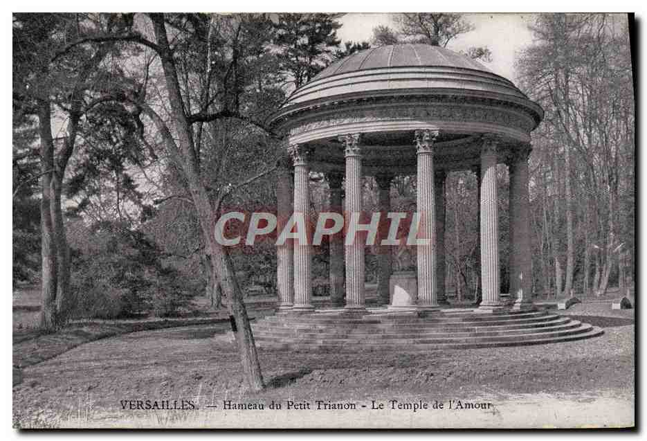 CPA Versailles Hameau De Trianon Le Temple De l'Amour