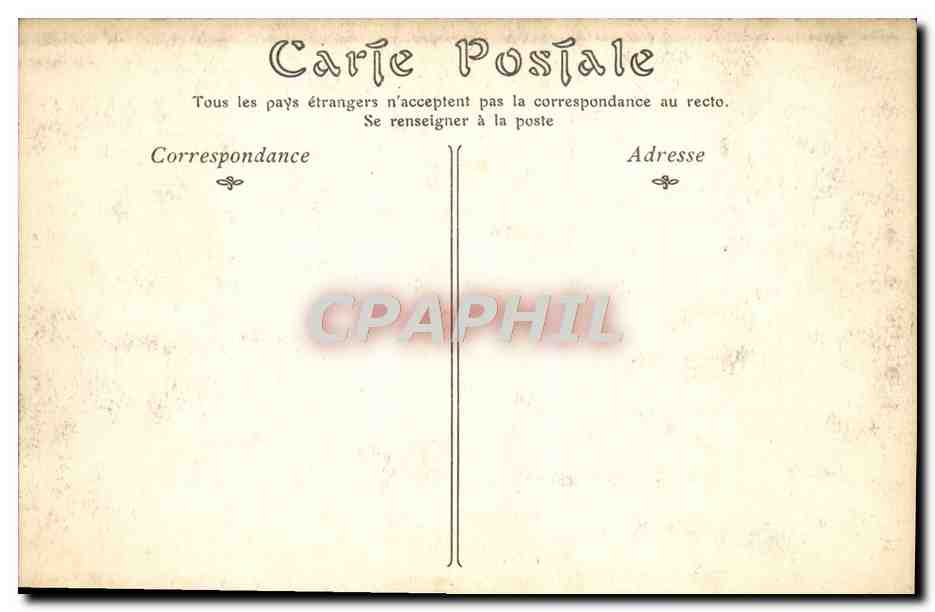 CPA Parc Du Petit Trainon la Ferme — Rückseite