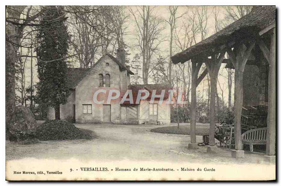 CPA Versailles Hameau De Marie Antoinette Maison du garde