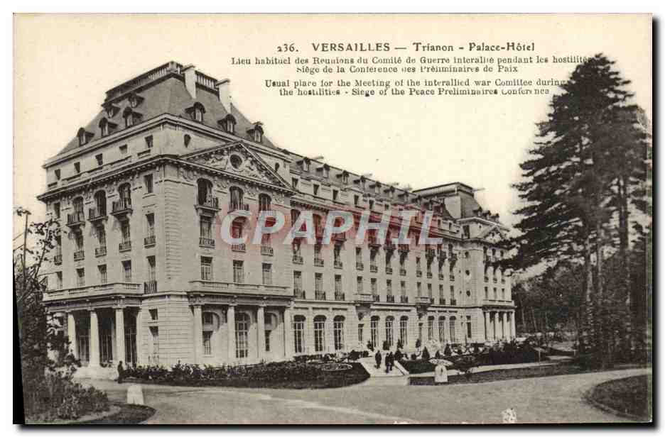 CPA Versailles Trianon Palace Hotel
