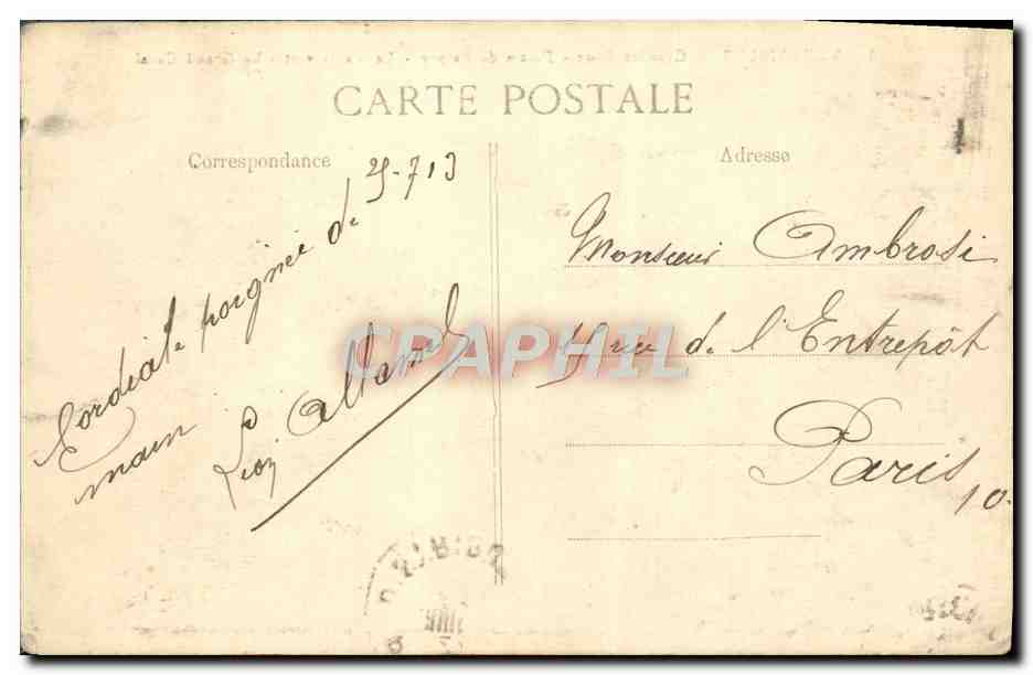 Versailles — Grandes Eaux - Bassin de Latone - Le Tapis vert - Le Grand Canal — Verso
